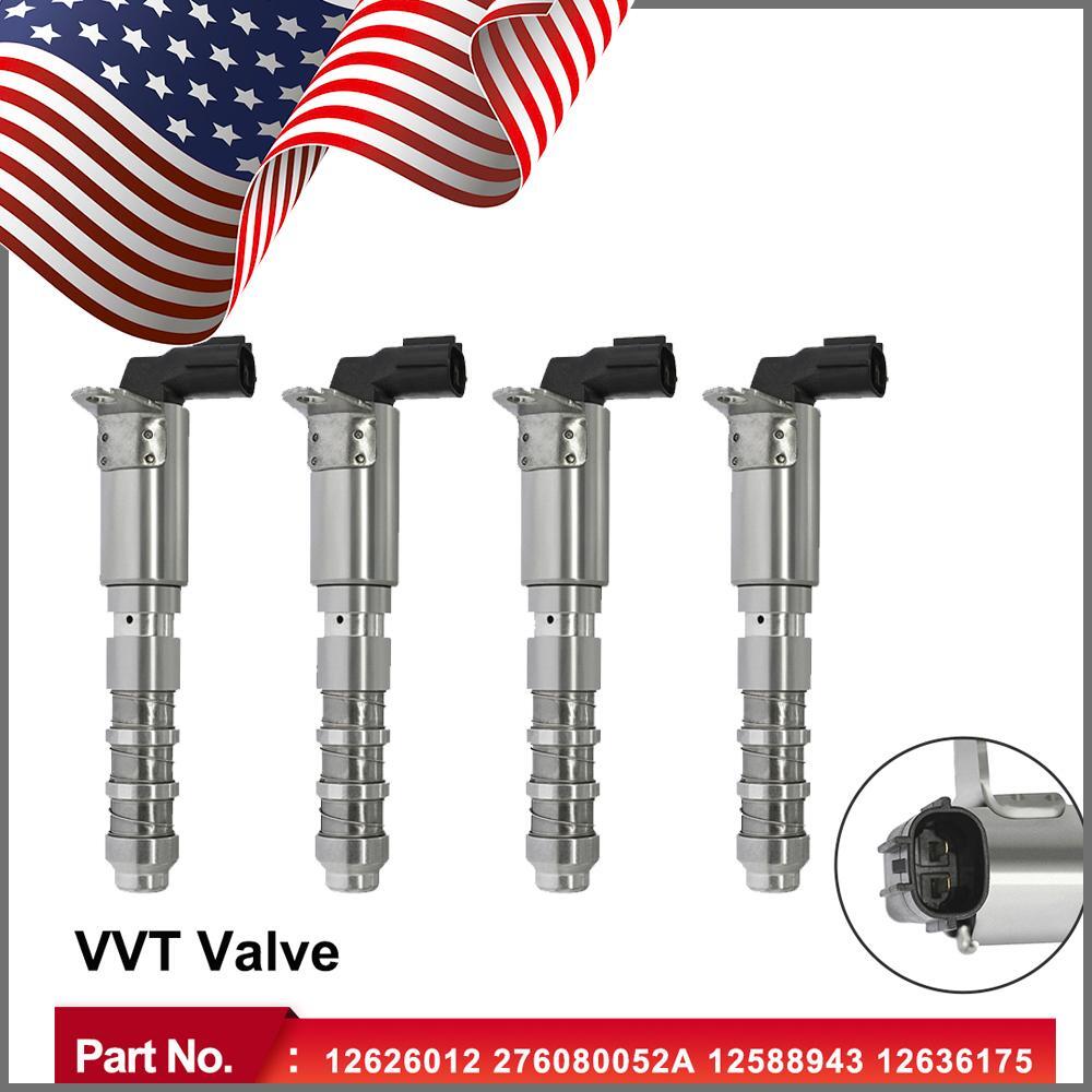 4PCs 12626012 VVT Engine Variable Timing Solenoid for Cadillac for Buick for Chevy for GMC