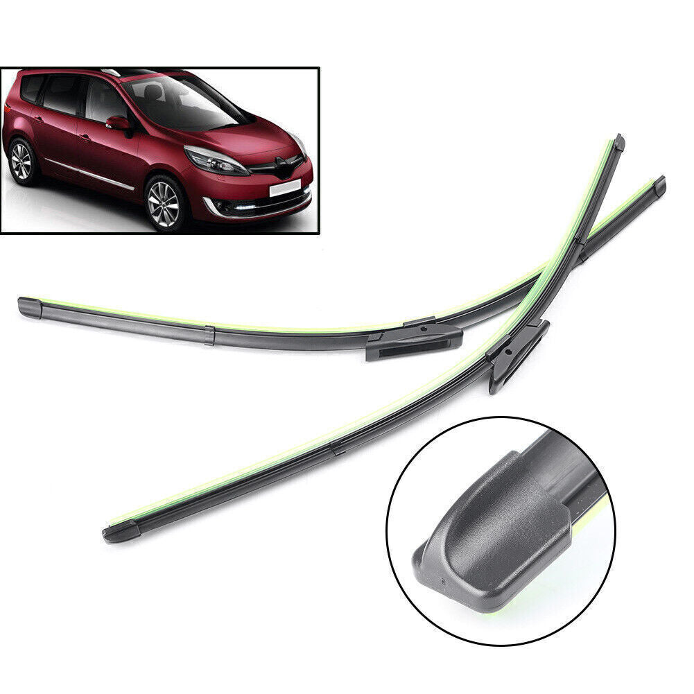 28+26 Front Windshield Wiper Blades Fit for Renault Scenic III/Grand 2009-2016