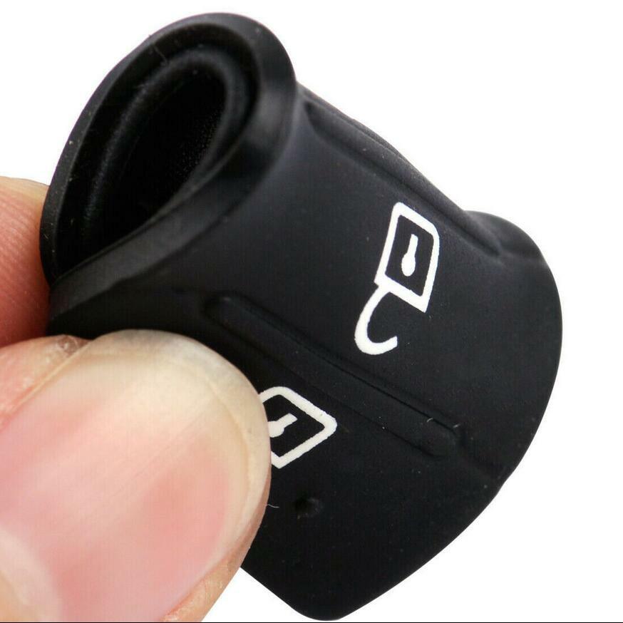 Replacement rubber pads for modern 4-button remote key shell protective covers
