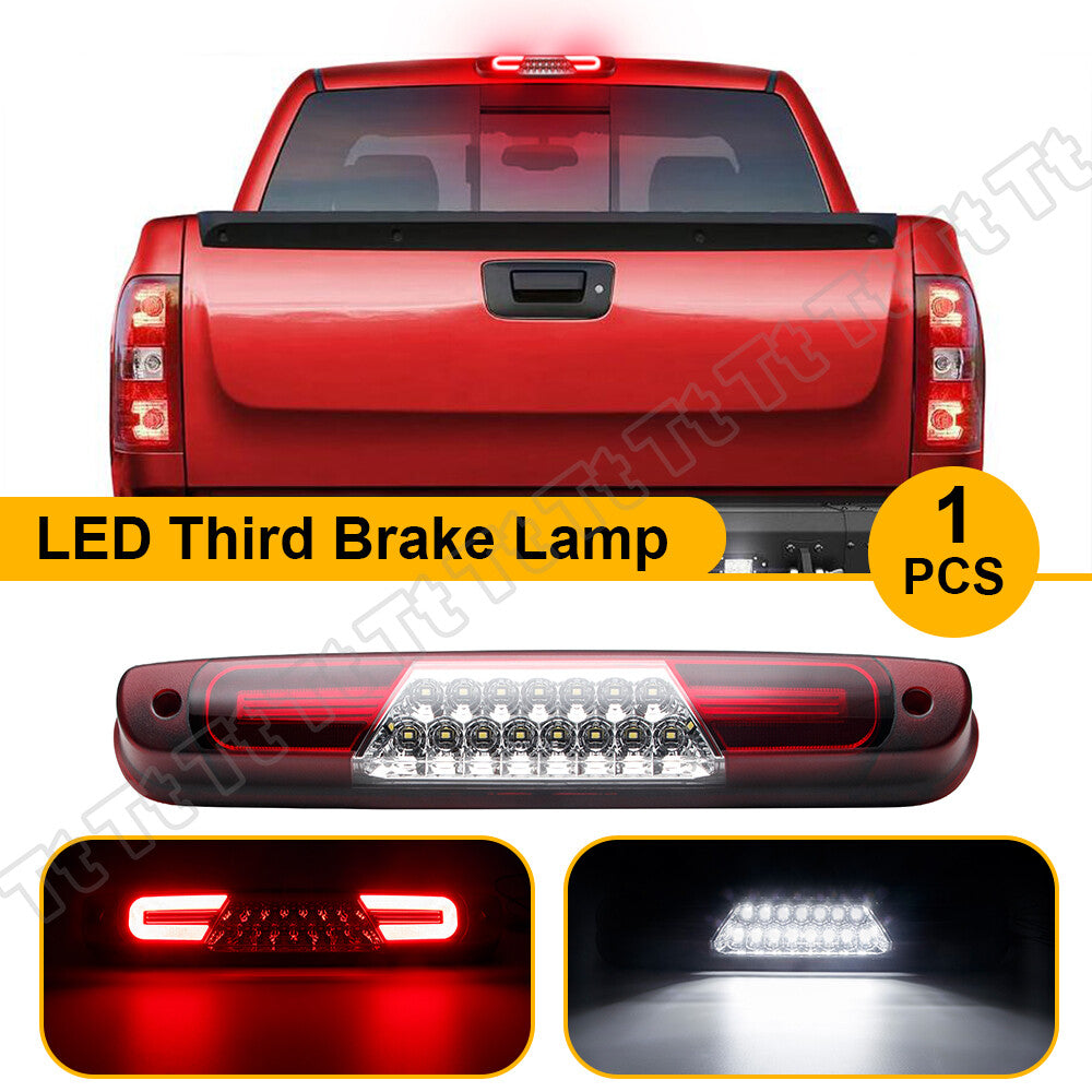 LED 3RD Level 3 Hair Styling 2007-14 Black Country West Silverado for Sierra 1500 2500 3500