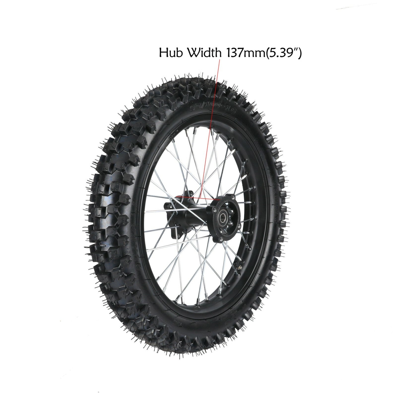 90/100-16 Rear Tire Rim Chain Sprocket Fo Dirt Pit Bicycle TTR125 KX100 CRF100
