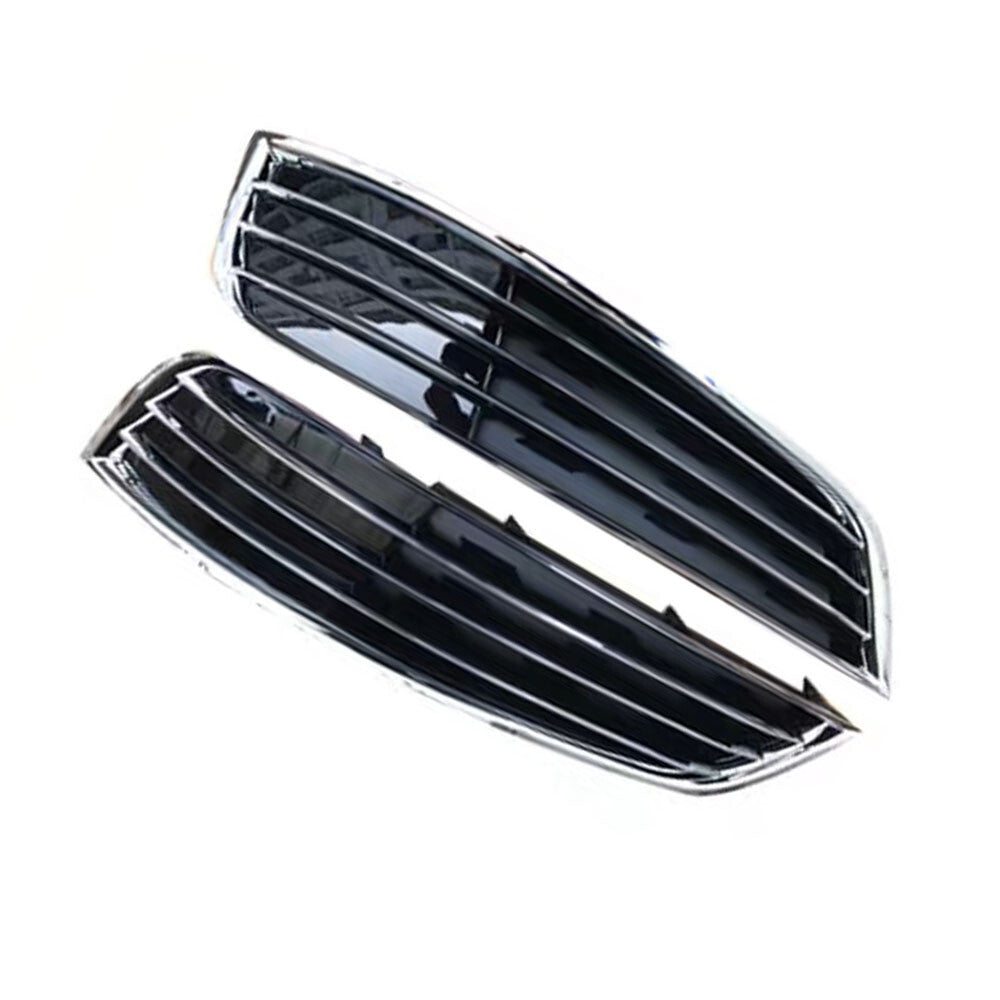 Fog Light Frame Lamp Grill Front Lower Grille Cover Fit for Audi for A8 D4 2010-2014
