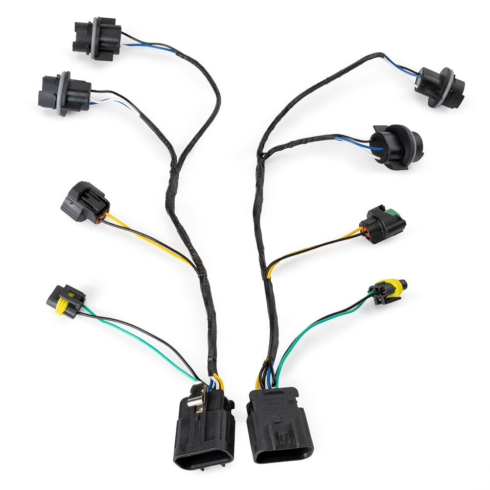 2X Headlight Wiring Harness 25962806 For 07-13 for Chevrolet Silverado 1500 2500 HD
