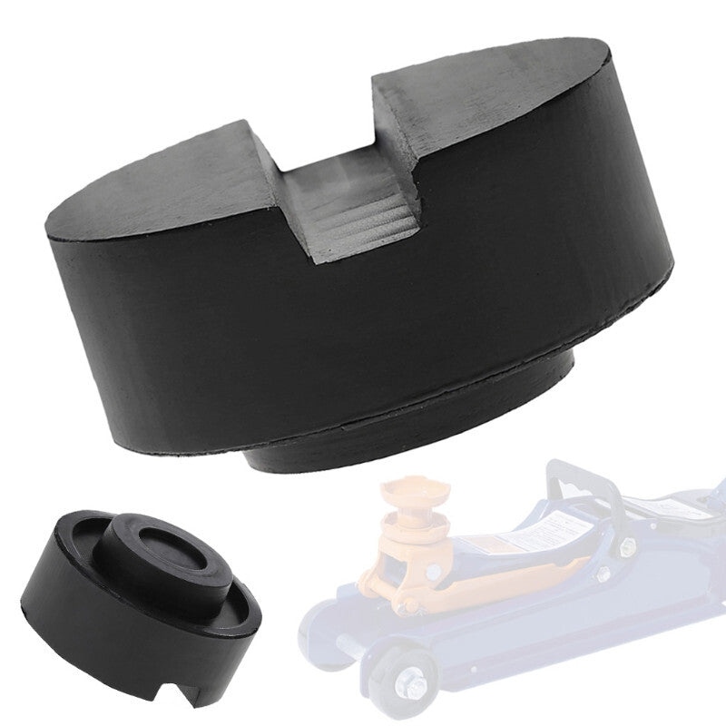Car Lift Jack Stand Rubber Pad Black Slotted Floor Jack Pad Frame Rail Adapter