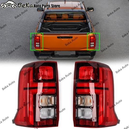 LHRH 2-piece rear brake light for Mitsubishi Triton L200 2024-2025 LED DRL