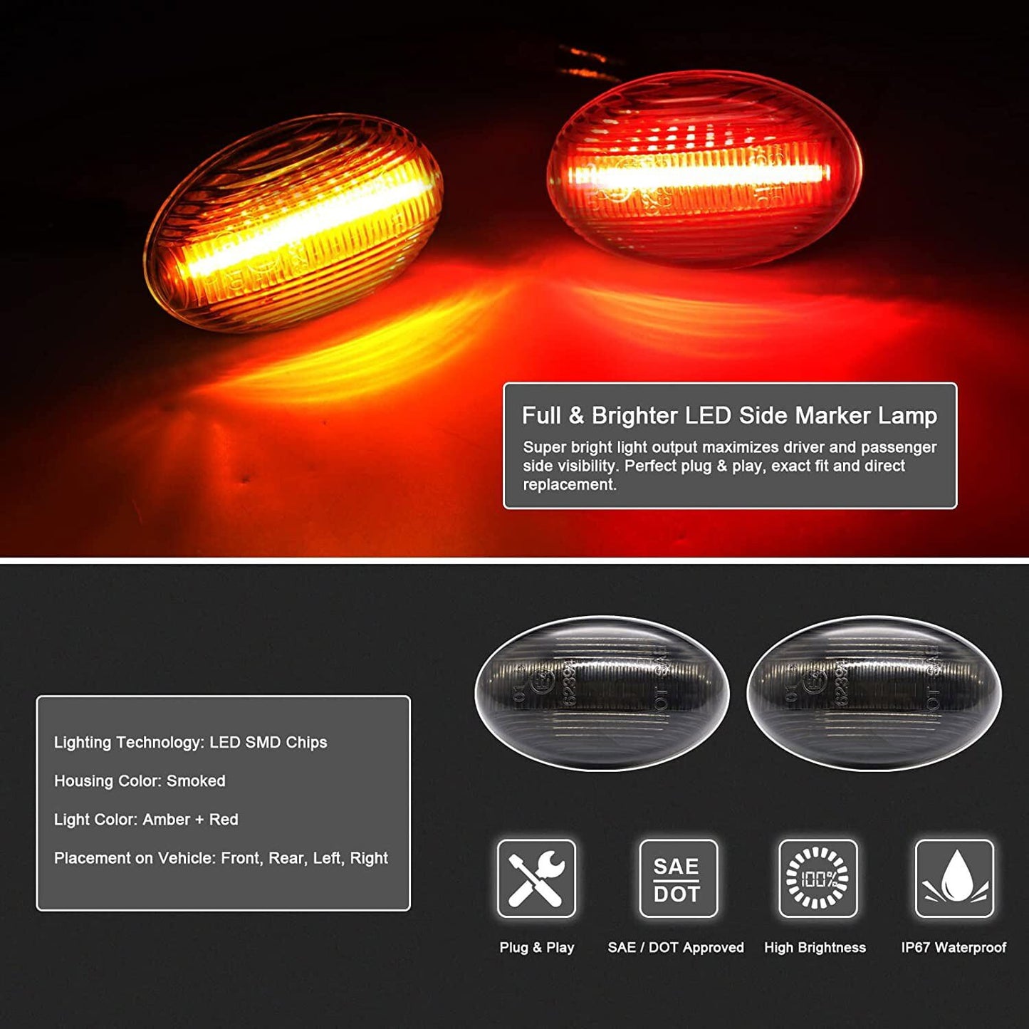 Retirement 99 - 10 Welfare Edition F350 F450 Triangle/Red Spot LED Triangle