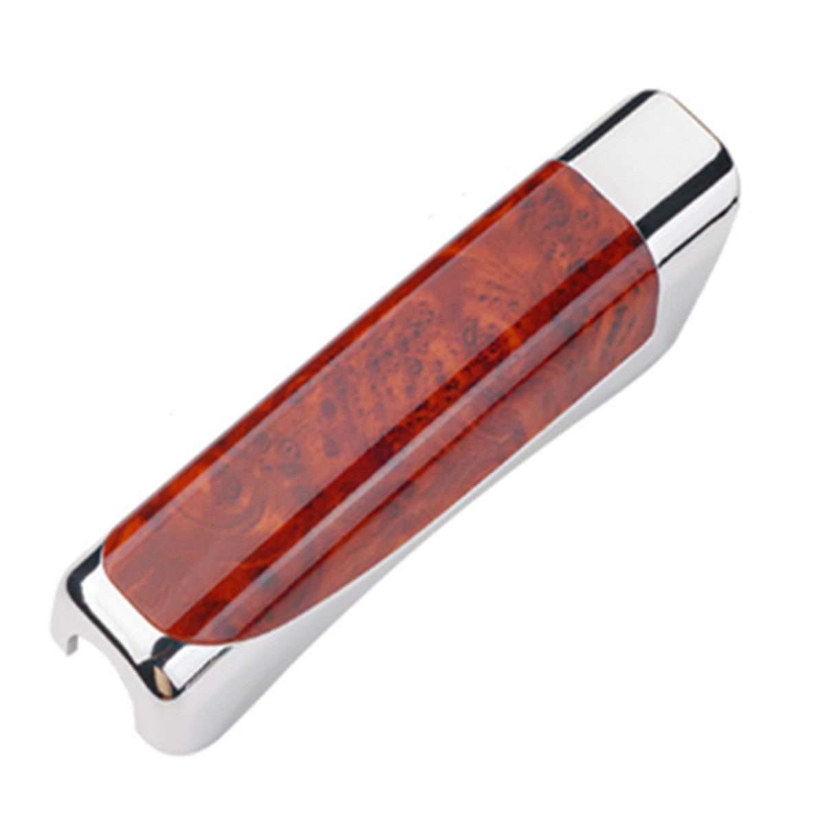 Car Hand Brake Protector Interior Handbrake Cover Mahogany Grain Accessories ABS