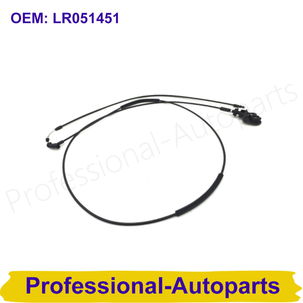 LR051451 Range Hood Release Cable Cover Control Lock Cable Suitable for Land Rover