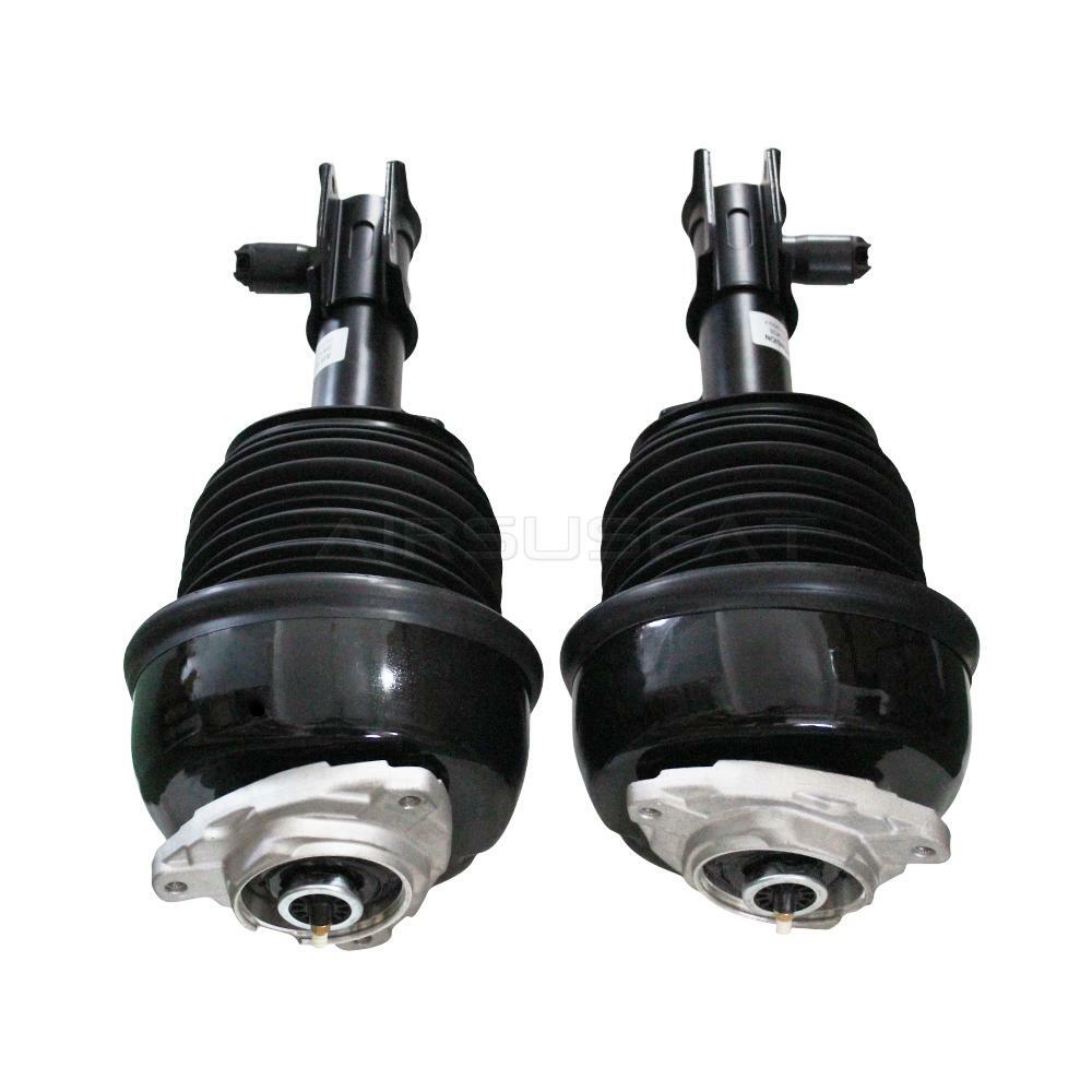 Pair for Mercedes W212 E CLS Class 4matic Front Air Suspension Struts W/ADS New