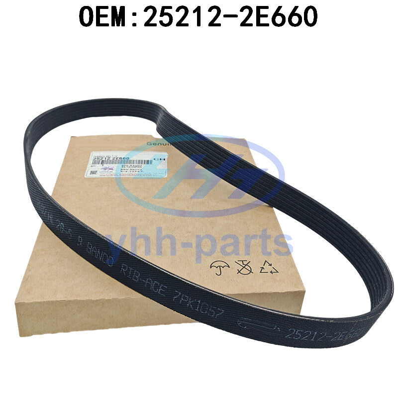 252122E660 Serpentine Drive BELT V-Ribbed Sonata Hybrid 16-19 Optima 17-20