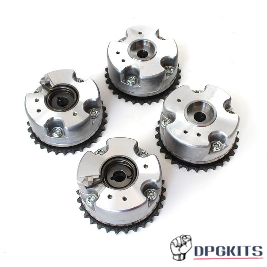 4Pcs Intake  Exhaust Camshaft Adjuster VVT Gear for VW for Audi 4.2L 06E109083L