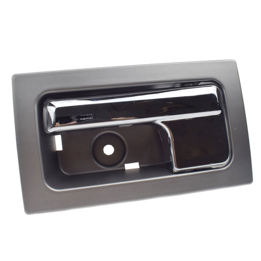 For 09-14 for Ford F150 Inside Interior Door Handle Chrome / Gray Front or Rear Left