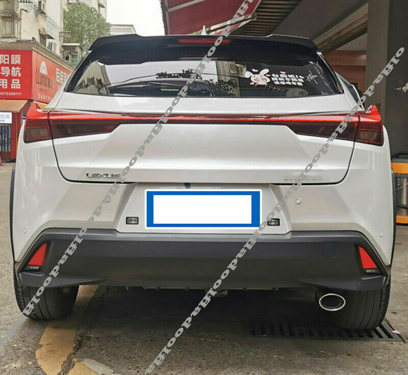 for Lexus UX 200 250h 2019-22 Silver Exhaust Muffler Tail Pipe Tip Tailpipe Trim