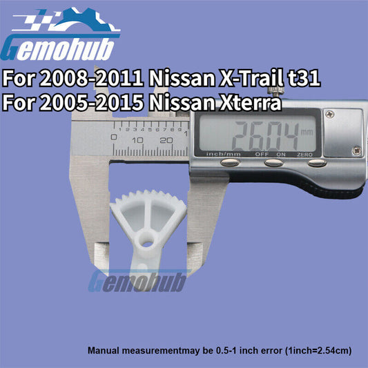 Fuel Filler Cap Actuator Motor Gear for Nissan X-Trail t31 for Nissan Xterra