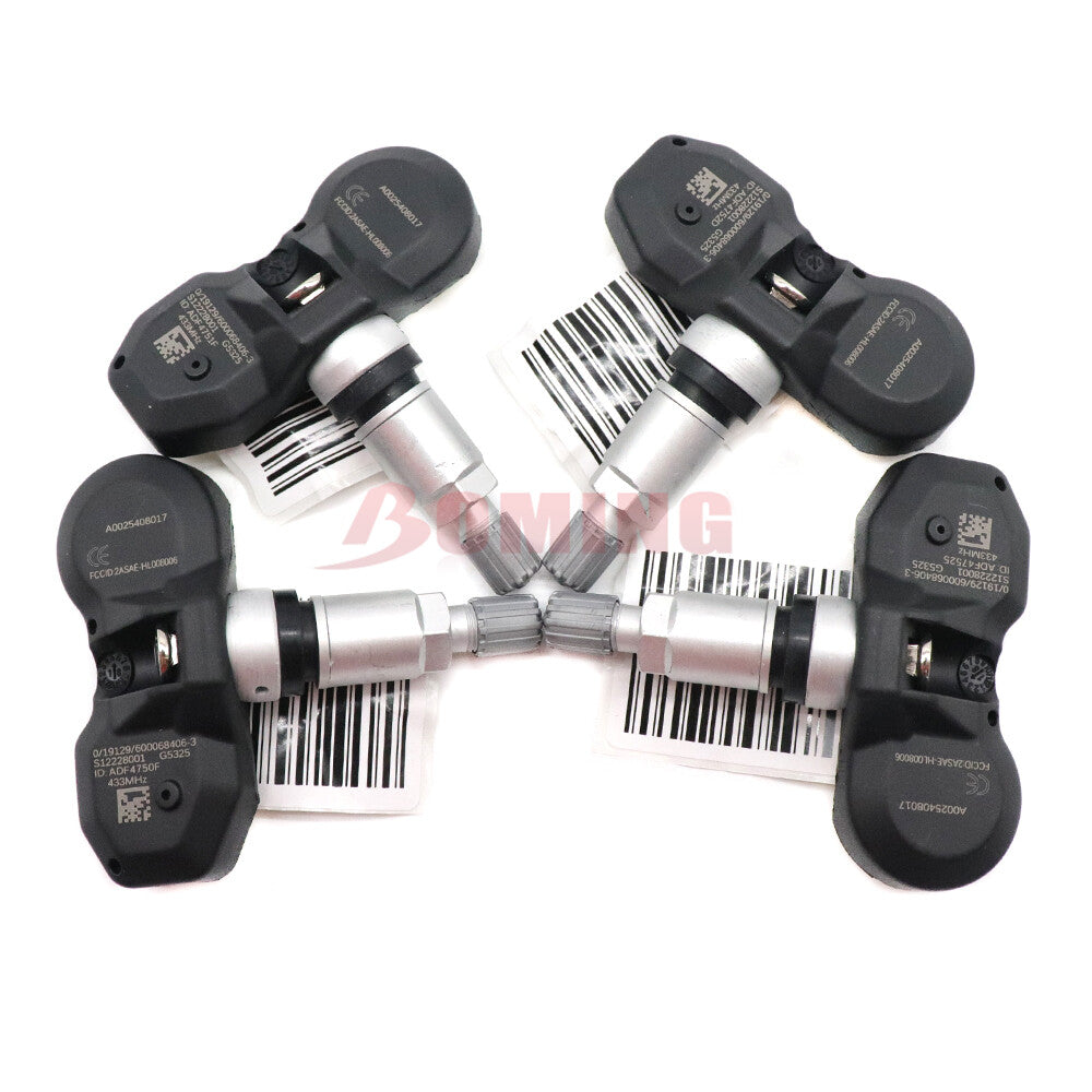 4x TPMS A0025408017 Tire Pressure Monitor Sensor Fit for Mercedes-Benz 433MHz