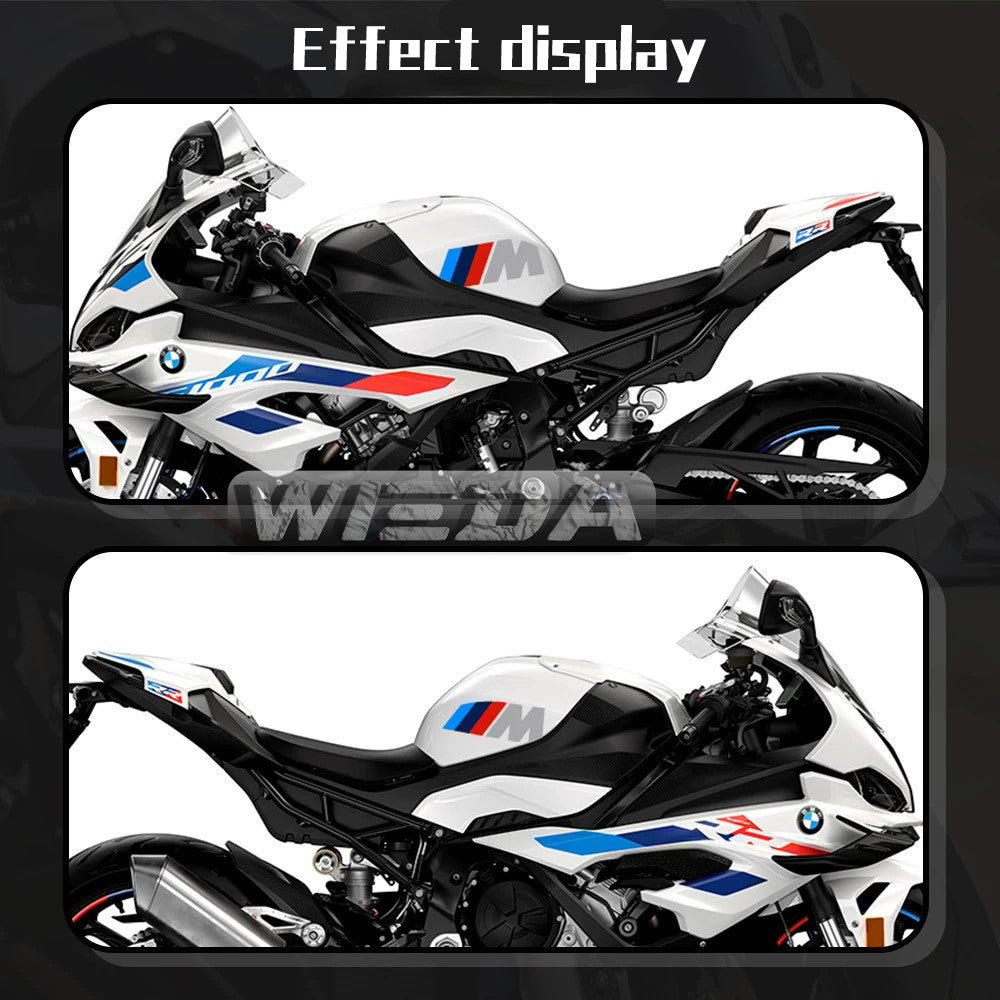for BMW S1000RR S 1000 RR 2023-2024 Body Fairing Decal Sticker Kit Blue Red