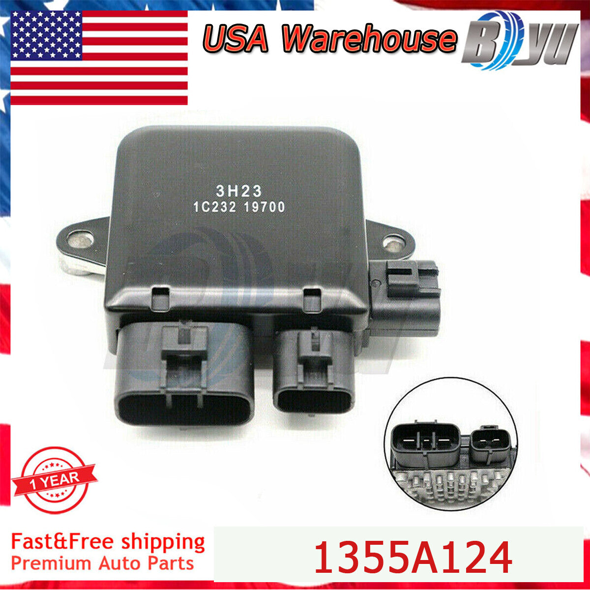 For 2002-2007 for Mitsubishi Outlander Lancer 1355A124 New Cooling Fan Unit Module