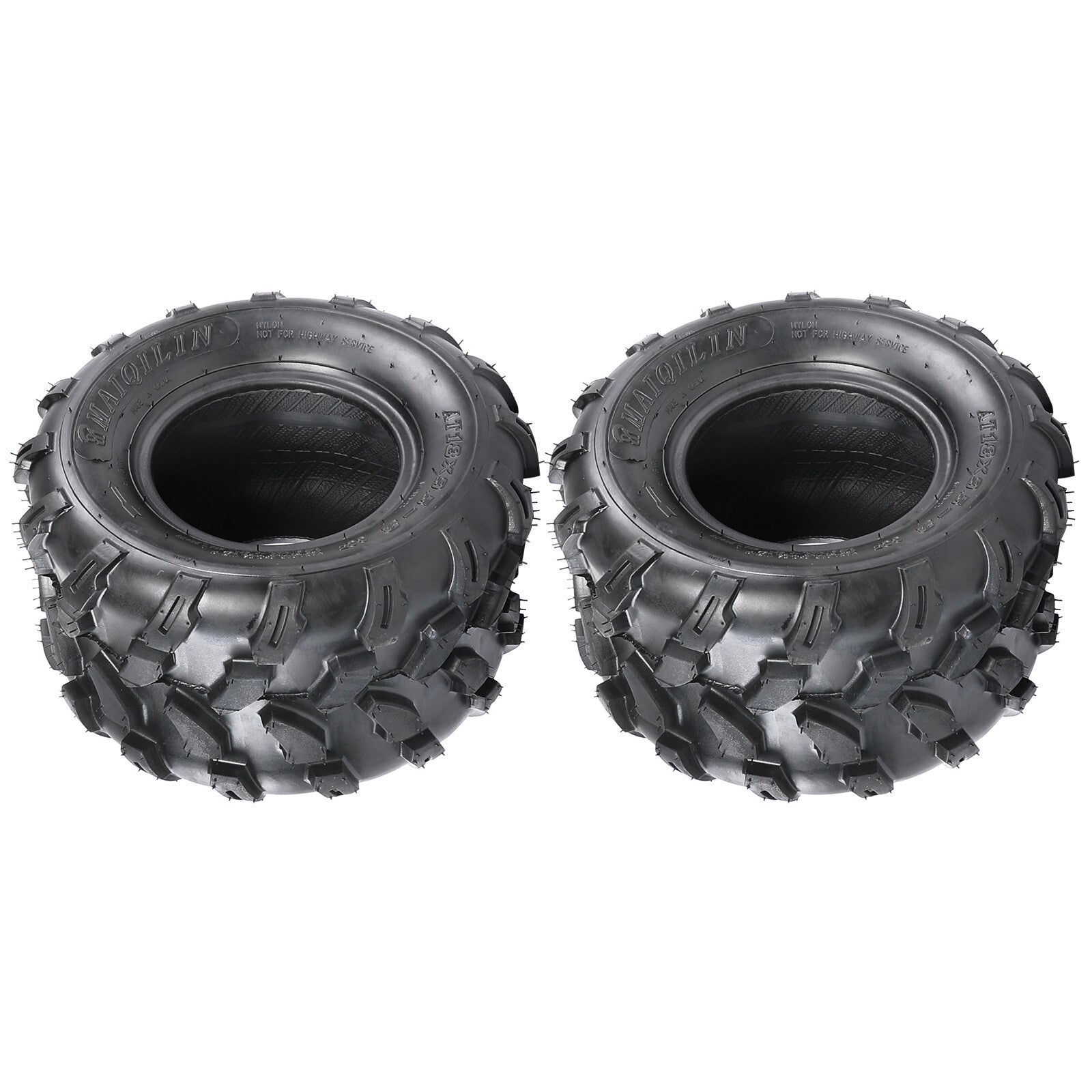 2pc 18x9.50-8 18x9.5-8 Tyre Tubeless fo ATV Quad Dirt Bike Ride on Mower Go Kart