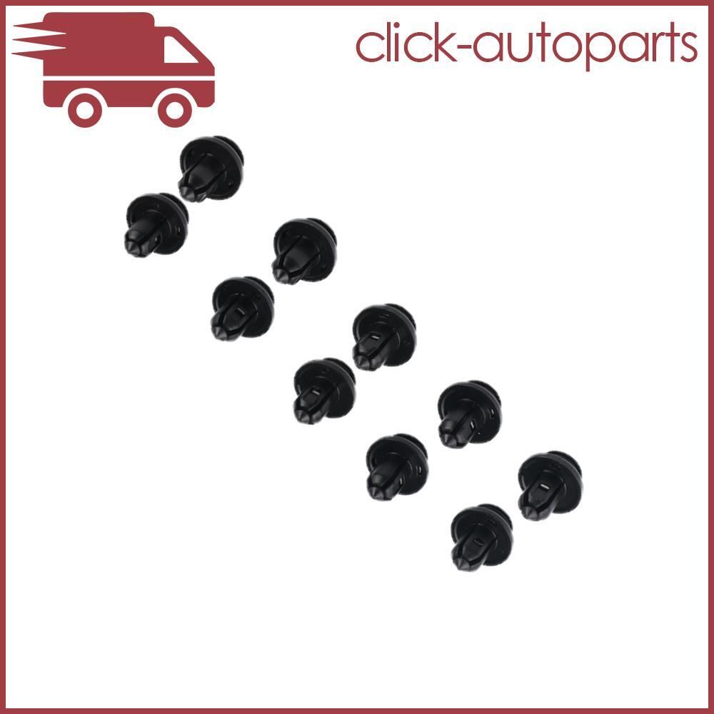 10Pcs Nylon Rivet Bumper Fender Retainer Clips for MDX RDX for Accord for Civic Odyssey