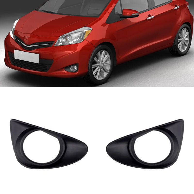 Fog Lights Cover Blade for Toyota Yaris Vitz Hatchback 2013 2014 Fog Lamp Cover