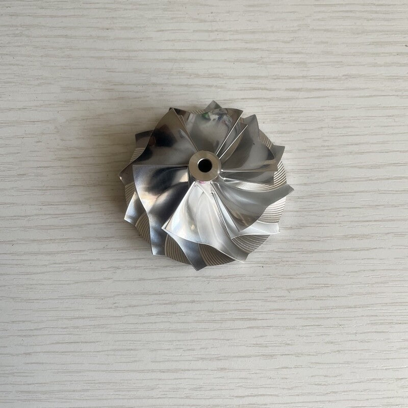 K04 49.50/63.00 mm 6+6 Blade High-Performance Turbine Billet Compressor Wheel