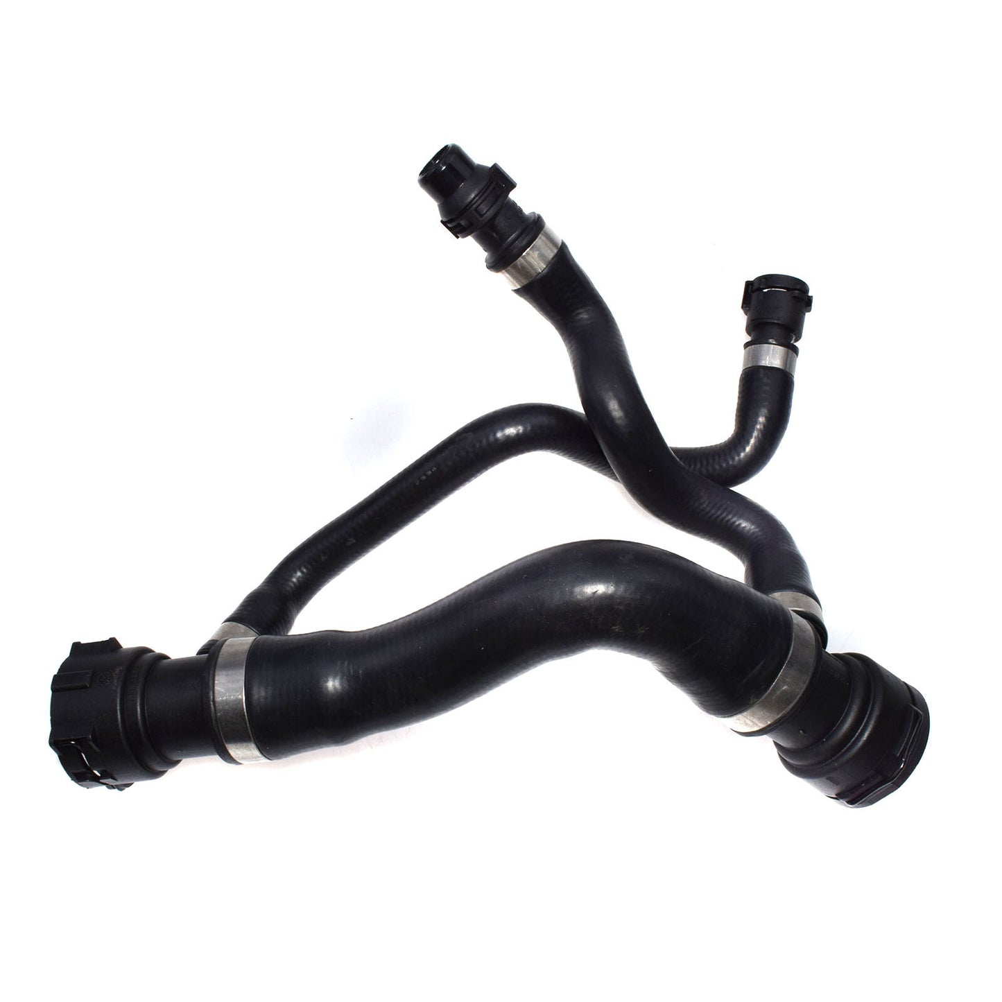 Upper radiator coolant hose suitable for BMW 525i, 525xi, 530i, 530xi, E60, E61 17127546064