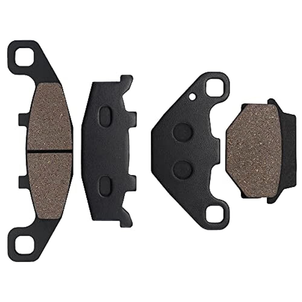 Front Rear Brake Pads for Balius 500 1991-1995 ZZR 250 EX 250 H 1990-2001 GPz500