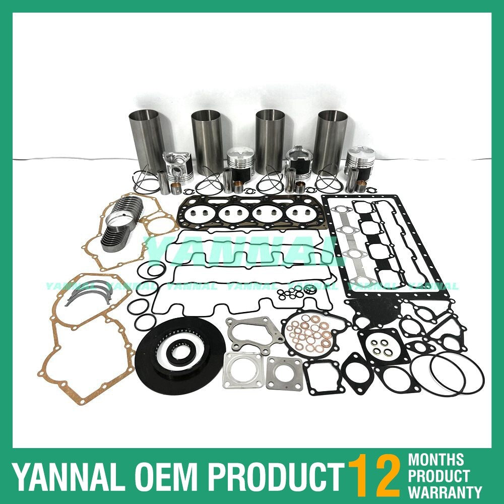 Engine overhaul and rebuild kit with washers and bearings for Perkins 404D-22T engines.