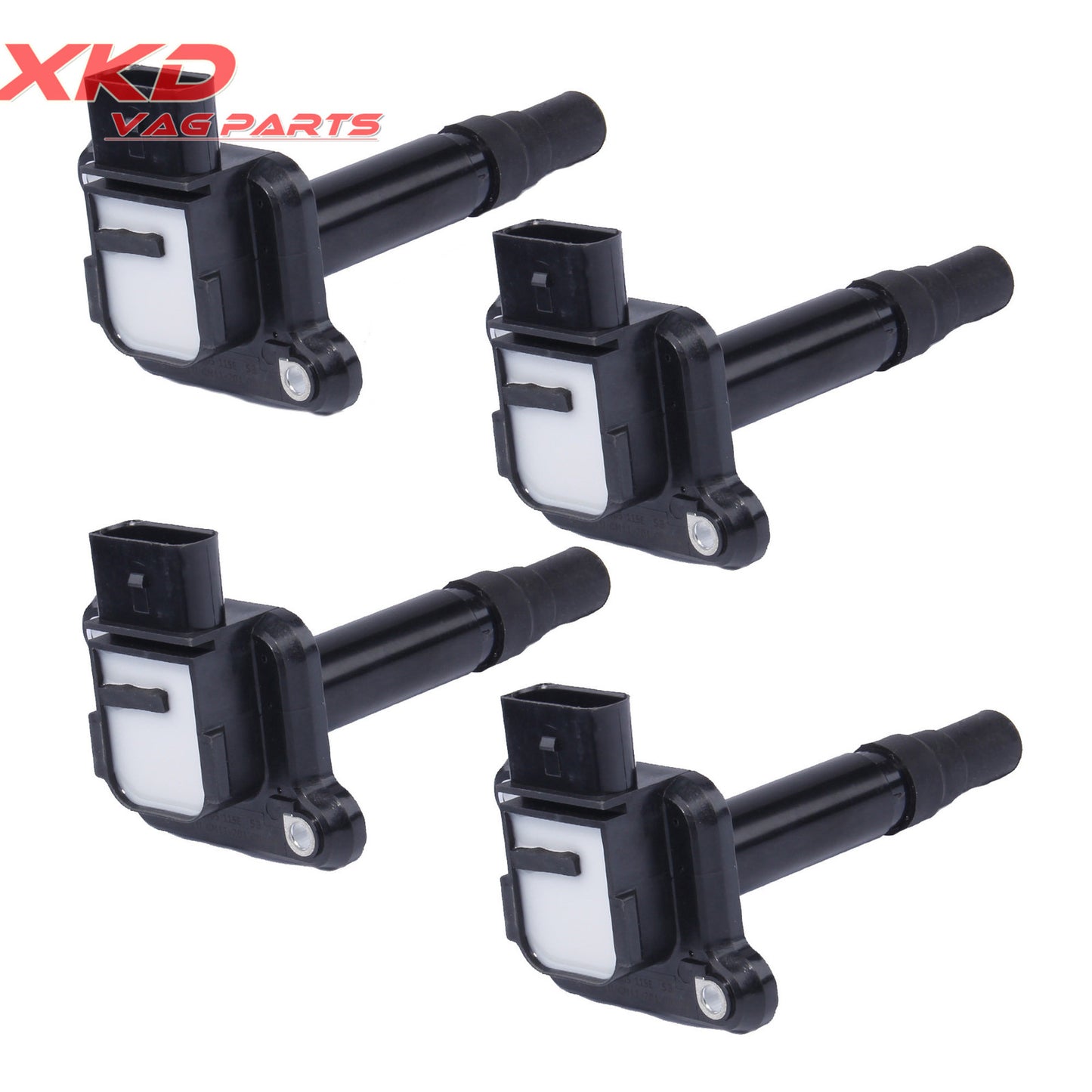 1.8T 4x ignition coils are suitable for Volkswagen for Jetta , for Golf , for Passat , Beetle, for Audi A4, for A8 , A6, S6, AWD, and AWW-.