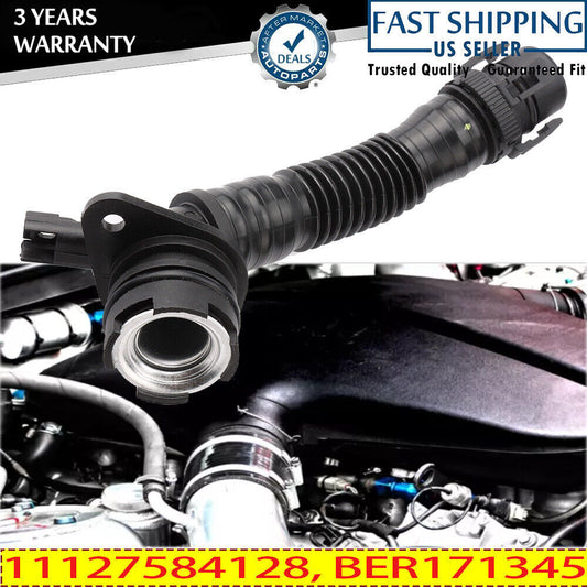 American crankcase ventilation hose valve cover 11127584128, suitable for BMW E82, E88, F10, F12, new.