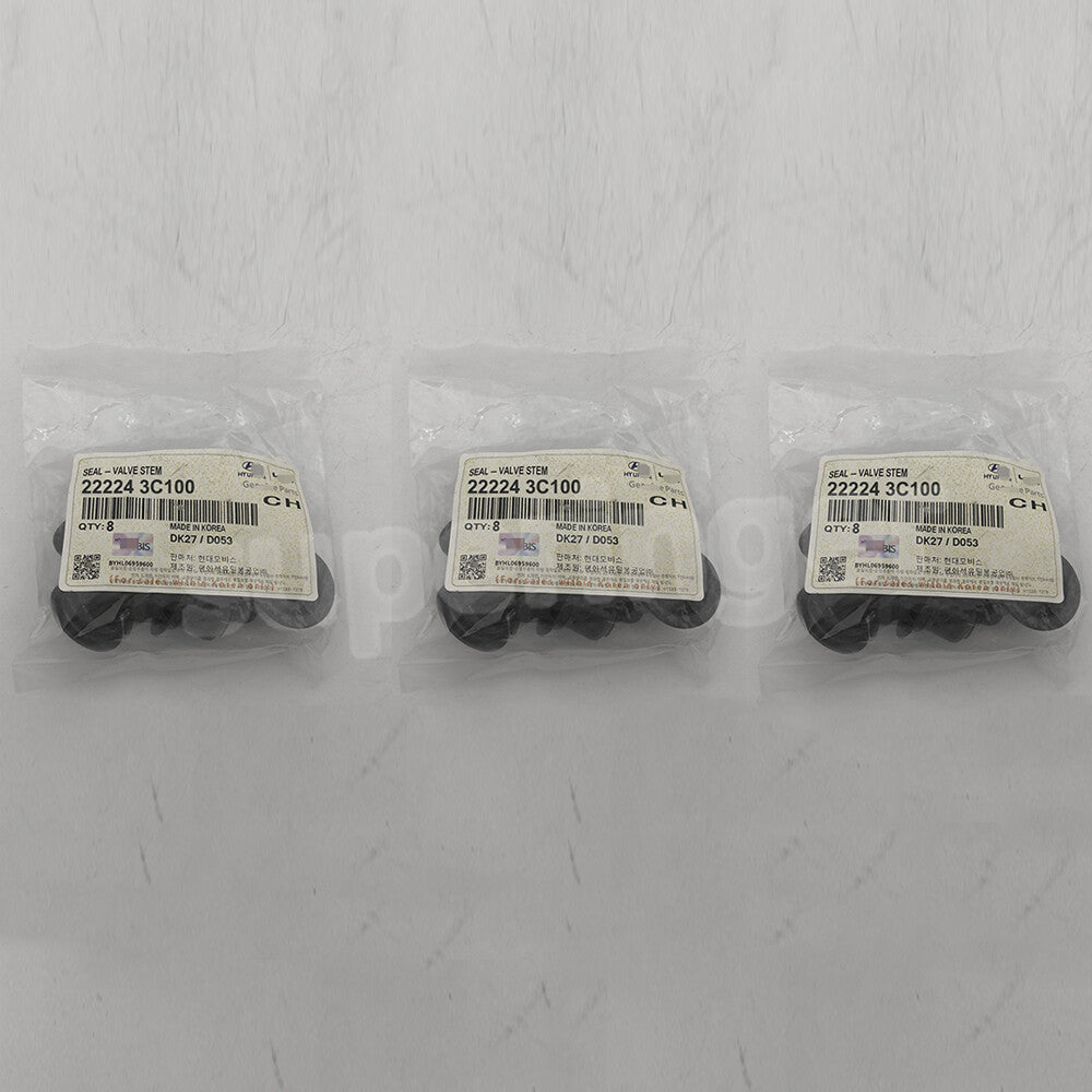 24-piece pack of engine valve stem oil seals for Kia Sorento Borrego Sedona 3.8L 222243C100
