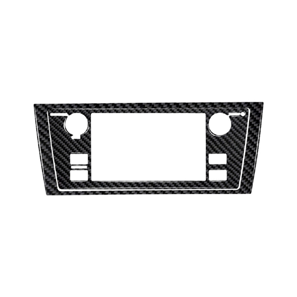 2X Carbon Fiber Navigation Cover Trim for Subaru Outback Legacy 2015-2017 Type B