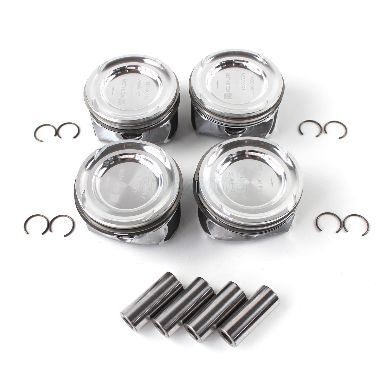 Piston  Rings  Conrod Kit for Mercedes-Benz C250 C300 W205 2.0T M274 E200 8PCS