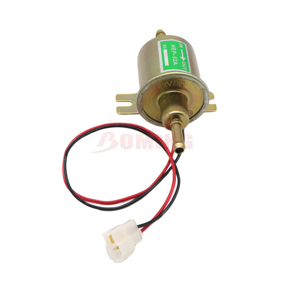 12V Electric Fuel Pump HEP-02A Universal Direct-Out Low-Pressure Gas and Diesel HEP02A