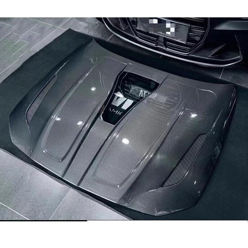 carbon fiber engine cover panel suitable for BMW M3, G80, M4, G82, G83 (2021-2024)