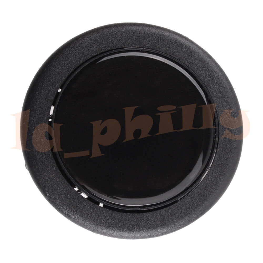 Universal Car Front Steering Wheel Horn Button Cover Modified Truck Black