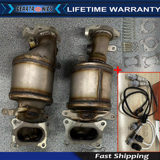 Catalytic Converter Exhaust Manifold w/O2 Sensor Fits for Honda Pilot 2009-2012 3.5L