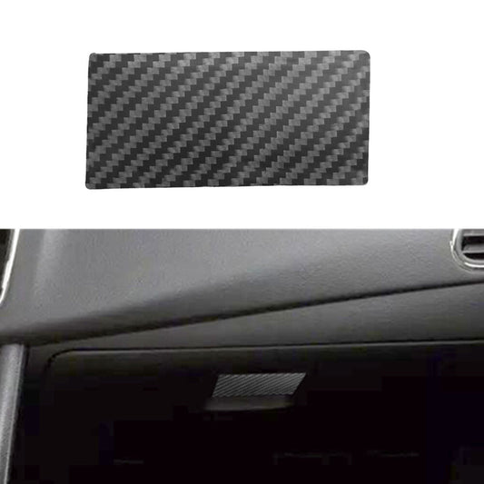 Carbon Fiber Passenger Glove Box Handle Cover Trim for Chrysler 200 2011-2014