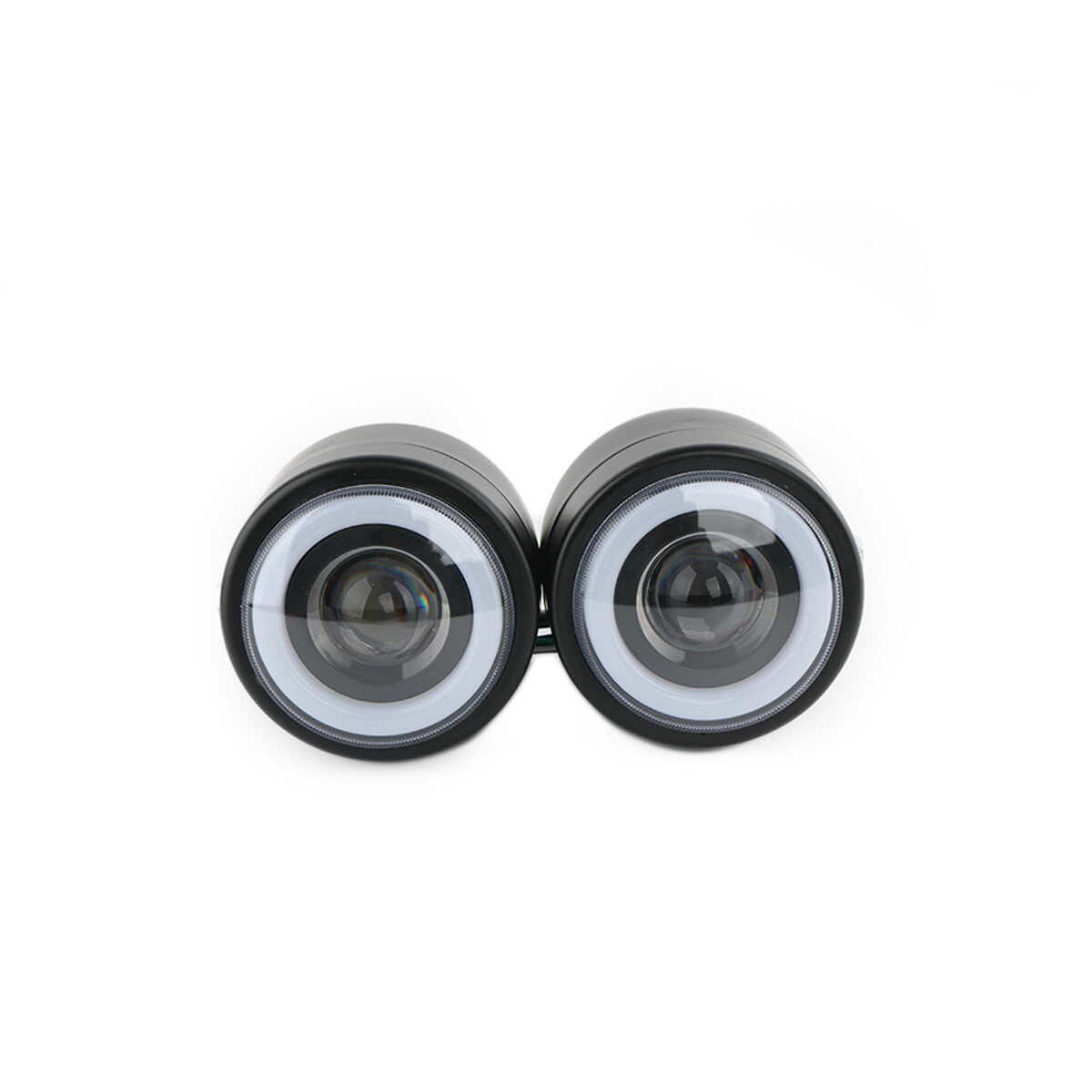 Motorcycle dual headlights for dual riders and dual lights applicable to for Harley Street Fat Boy Softai