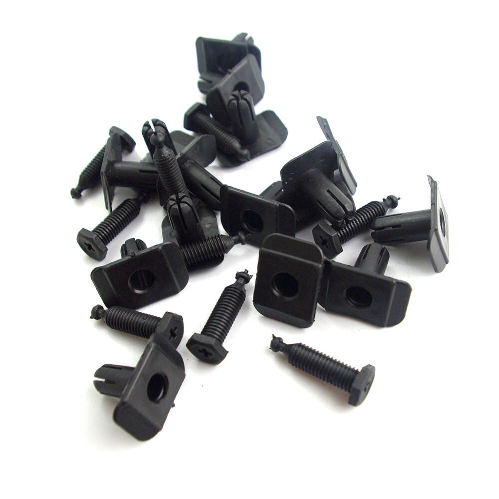20x Front Rear Retainer Fastener Bumper Clips Fits for Mazda3 323 MX3 MX5 MX6 RX8 CX