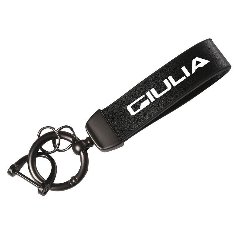 Car keychain/key ring with lanyard, car accessories, bridal, black, suitable for Honda for Acura .