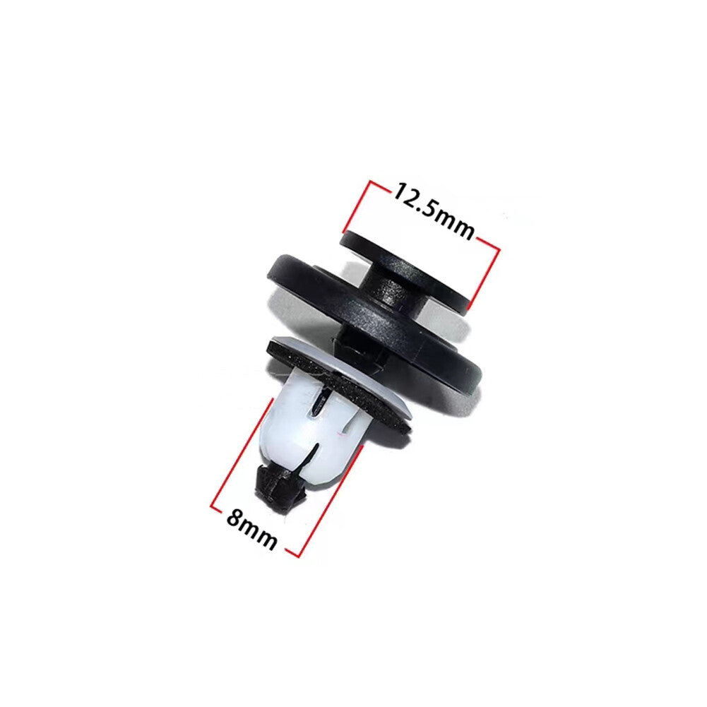 5 Car Rear Tailgate Spoiler Screw Grommet Clips for Honda Hrv