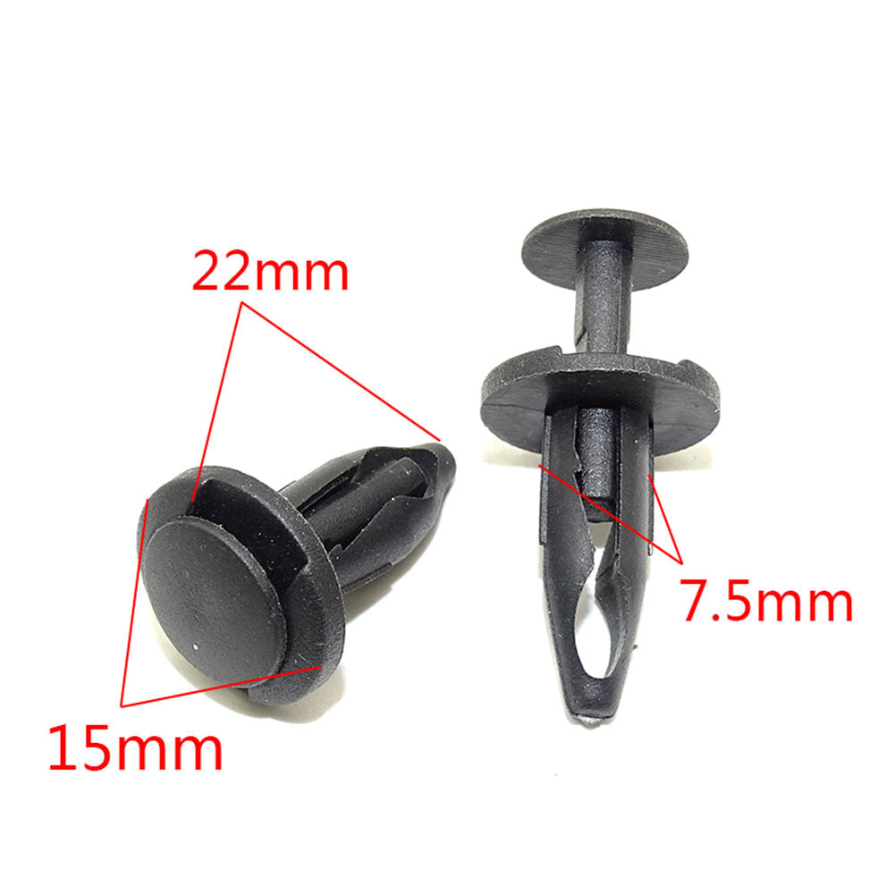 10 Car Wheel Opening Moulding Trim Retainer Fastener Clips for GM for Ford