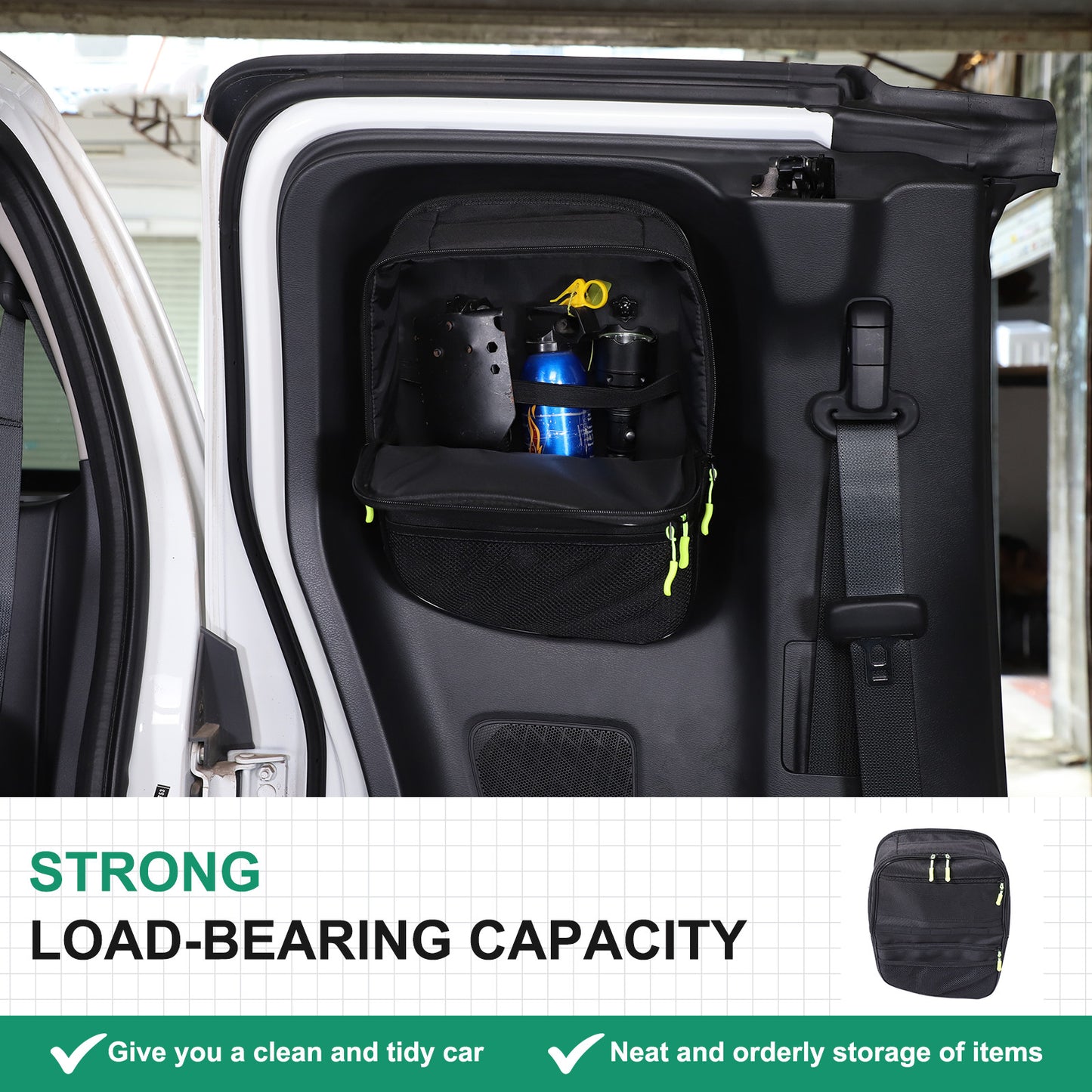 Rear left door window glass sturdiness bag for Nissan Frontier 2022 - 2023