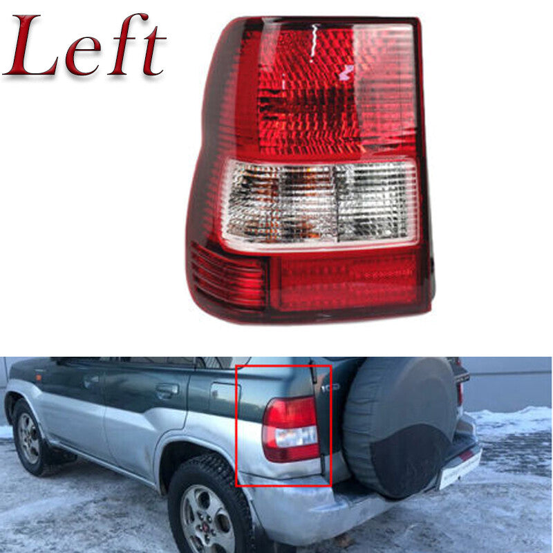 The left rear brake taillight is applicable to for Mitsubishi Pajero models from 1998 to 2007.