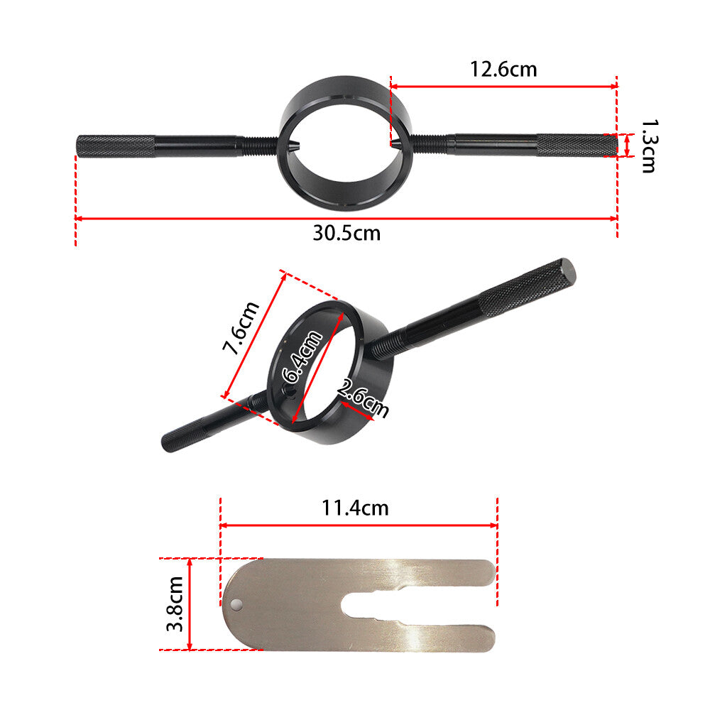 Motorcycle Fork Service Tool Fork Oil Level Tool Damper Rod Bleed Tool Kit