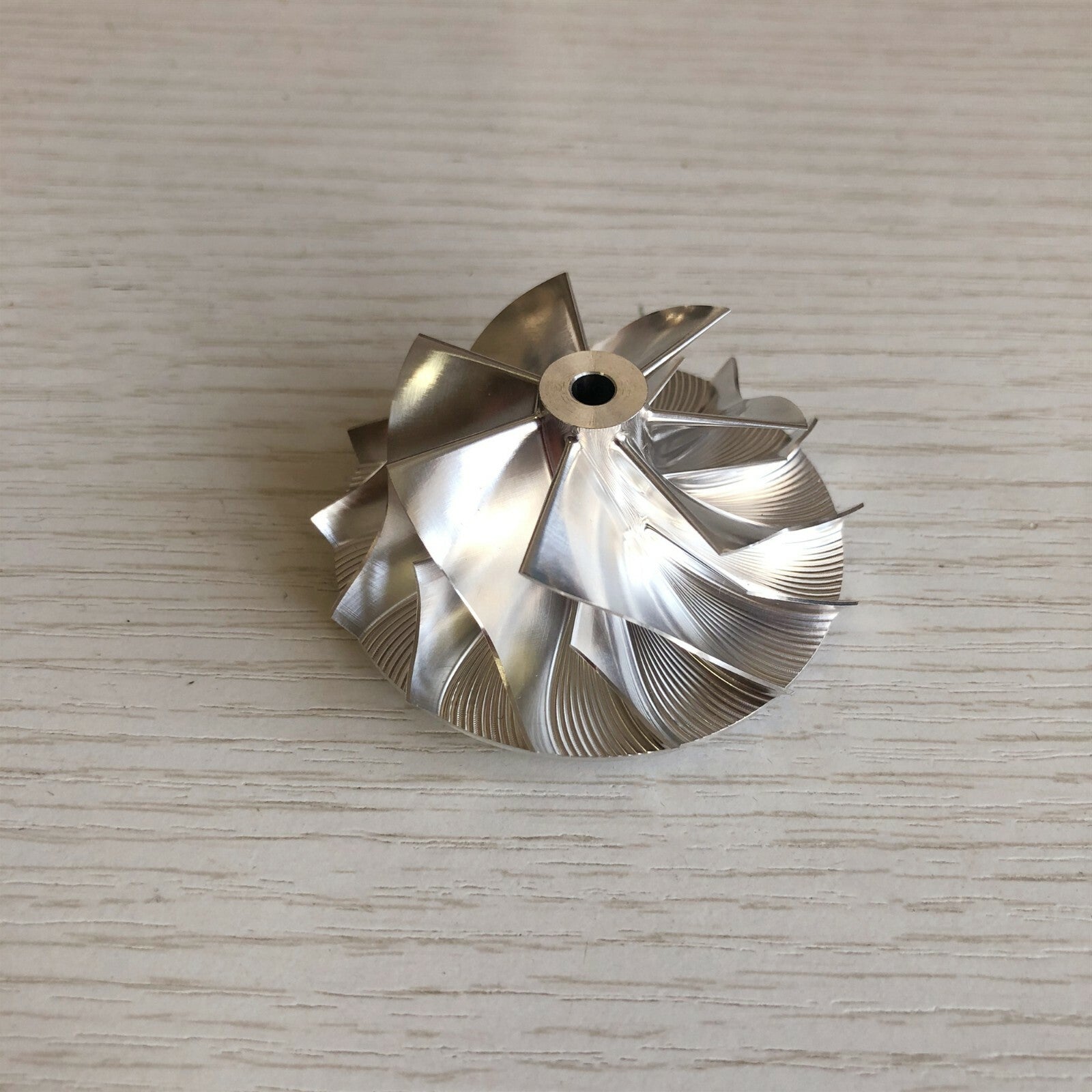 GT1449V 40.70/54.00 mm 7+7 blade high-performance turbine blank compressor impeller