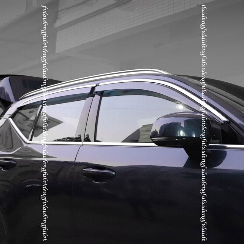 for Volvo XC40 2019-2024 Side Window Wind Visors Sun Rain Guard Vent Deflectors