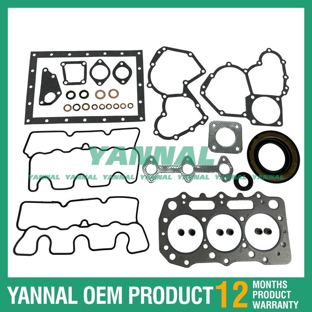 S753 for Shibaura full gasket kit - graphite diesel engine excavator