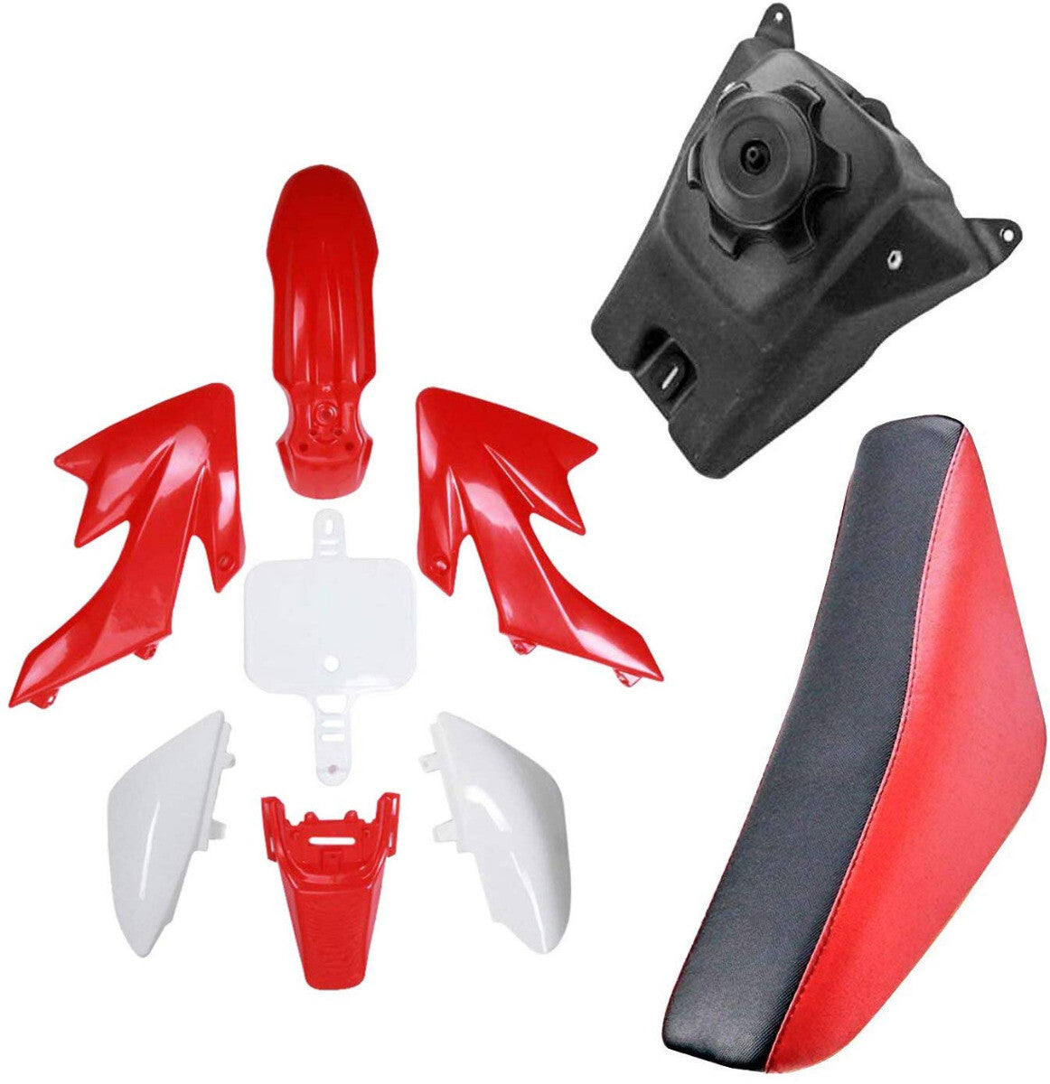 Plastic airbox for seat suitable for Honda CRF50 XR50 cooler Taotao 110cc 125cc Pit bicycles